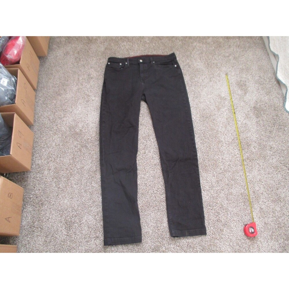 American Giant Pants Mens 36X34 Black Roughneck Canvas Workwear Jeans